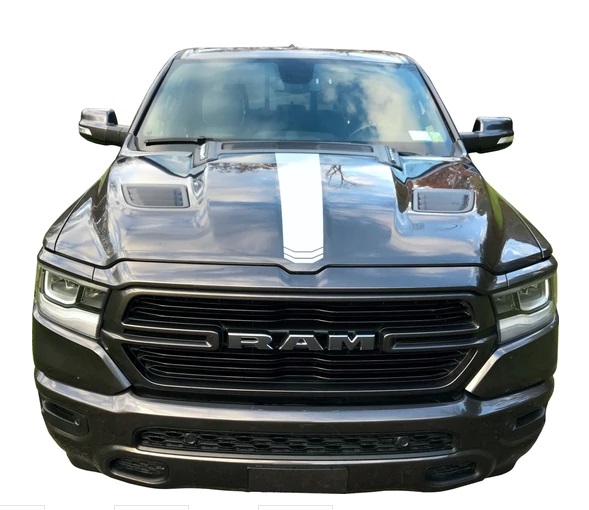 Hood Center Accent Graphic 19-up Ram Truck Rebel/Sport